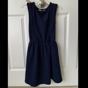 Navy blue dress